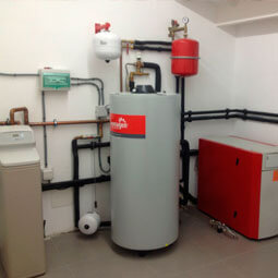 Servicio de calefacción